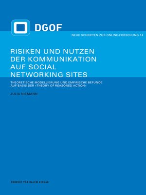 cover image of Risiken und Nutzen der Kommunikation auf Social Networking Sites